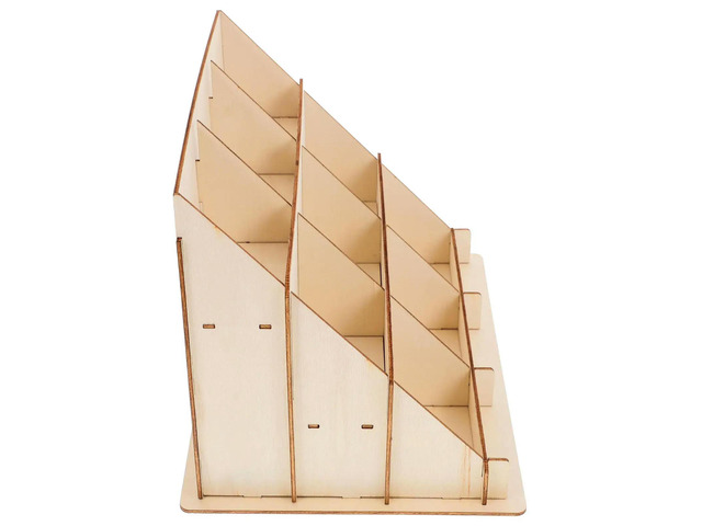 Wooden Card Display Stand Retail Business Cards Holder Desk ganizer Greeting Postcard Shelf Vendors Printing Products