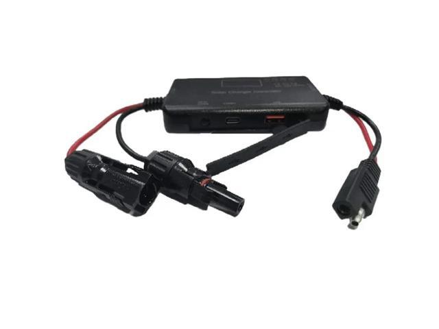 20A PWM Solar Controllers With USB And Type-C Outports Solar Panel Chargers Regulator Efficient Charging