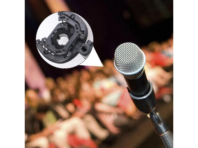 Professional Condenser Microphone Mount Studio Shockmount Spider Bracket for Large Diaphragm Mics Radio Broadcasting Voice Over