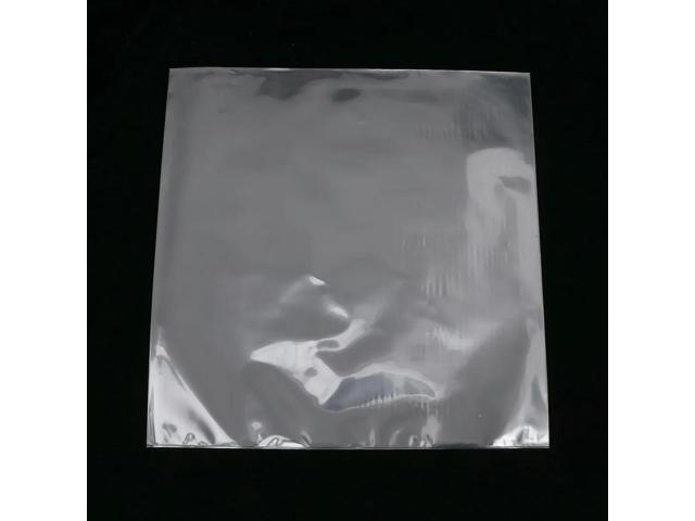 30Pcs 12 Inch Flat Open Vinyl Record Sleeves Thickened Clear Plastic Cd Protector Bags for Dust Scratch Data Corrosion