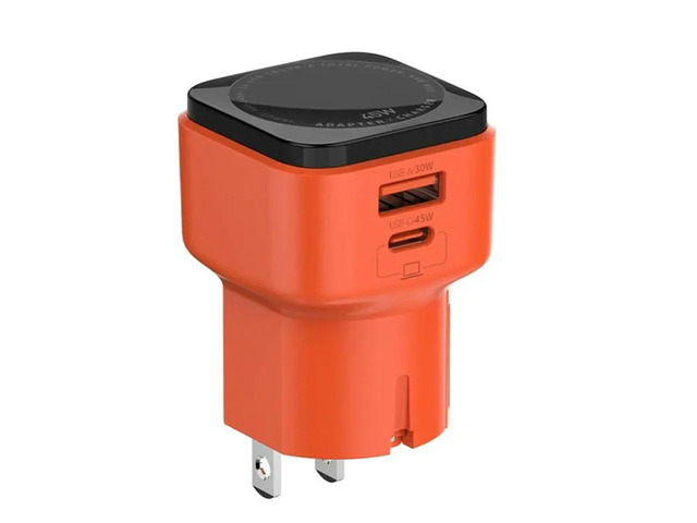 PD 45W Turbo US EU UK AUS Kr Plug All In One Universal Travel Adapter C Fast Charging Usb Charg