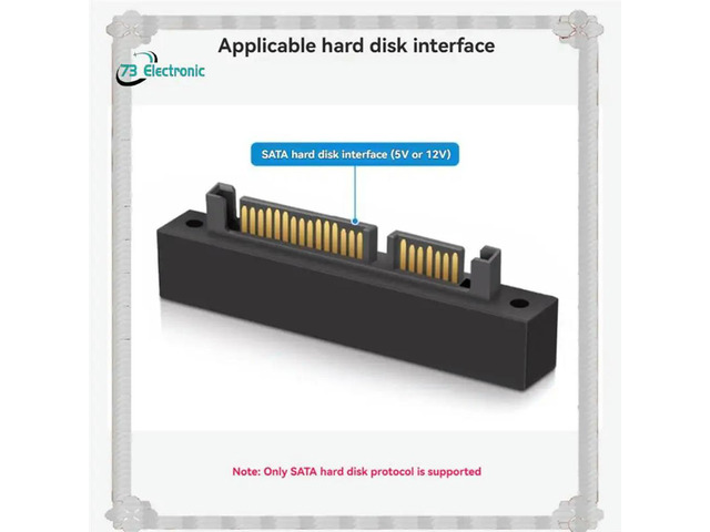 Waveshare For Raspberry Pi 5 High-Speed Data Transfer Pcie To SATA Expansion Board EEPROM HAT+ Multi-Device Com