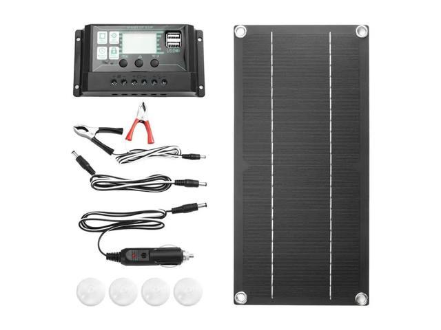 12W Monocrystalline Solar Panel Kit Outdoor Solar Panel For Outdoor Caravan Caravans
