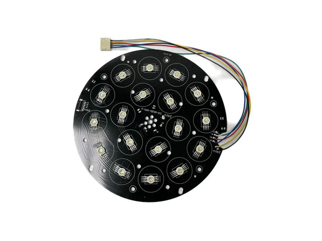 194mm Diameter RGBW 18X12W 4in1 24V LED PAR Light Bare Panel Board for LED Par Light Repair