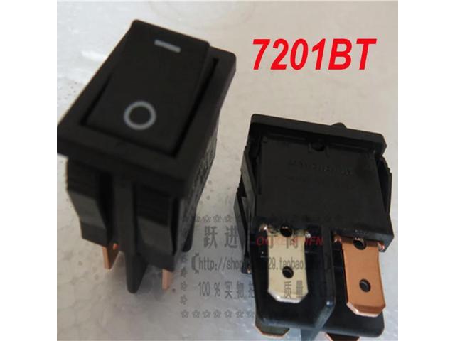 For 7201BT boat-shaped LCD TV printer power switch 2-position 4-pin rocker arm switch 10A