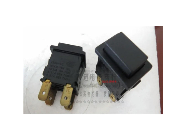 For FC8950 Vacuum Cleaner 8952 ARCOLECTRIC Square 4 Pin Press Button Self-Locking Power Switch