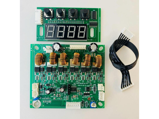 XZJ 18x18W 6IN1 RGBWA UV LED Par Board Motherboard With Toroidal Inductor