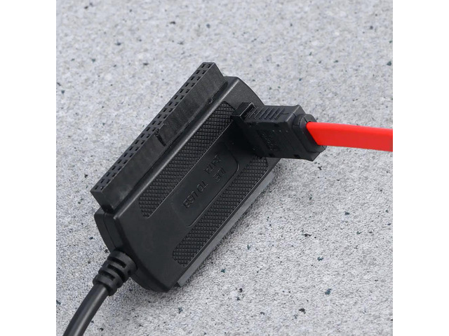 USB 2.0 Hard Drive Adapter Cable Converts Internal Drives to External USB Backs Up Files Quick Format