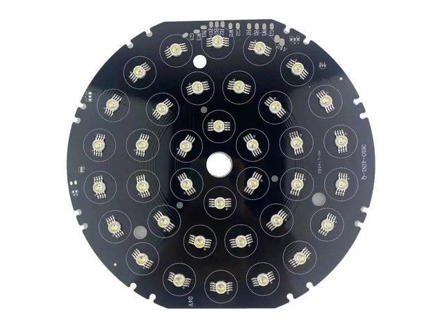 36X12W 4IN1 RGBW 24v Circle Ring LED Plate For Zoom Wash Moving Head Club Spare Parts