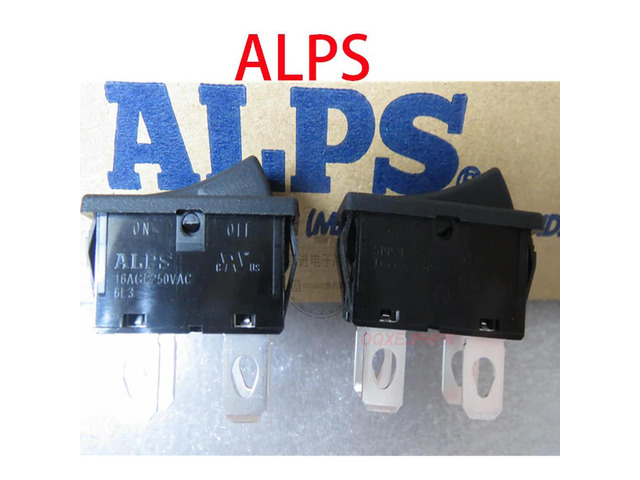 For SDDJF30200 ALPS audio power amplifier power supply 4-pin 2-speed rocker arm sewing machine switch 16A250VAC