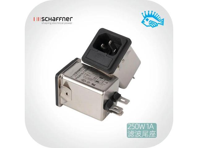 SCHAFFNER FN261S-1-06-10 250V 1A power outlet filter with fuse