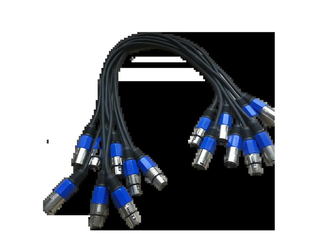 10pcs/lot High speed 1M 120 OHM Stage Light DMX XLR Cables DMX Singal Wire