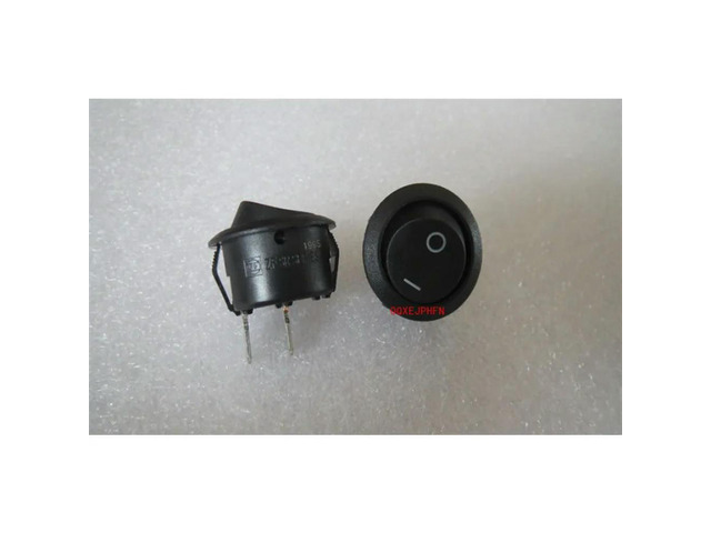 For SRJ22A3EBBNN -ZF Round Ship Switch 2 Pin 2 Gear Rocker Switch 16A