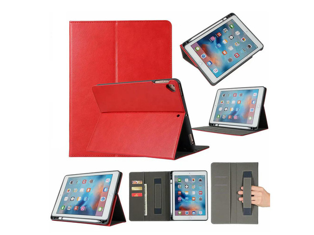 10.2 Inch PU Tablet Cover Slim Lightweight Protective Shell with Fine Workmanship Comfortable Hand Feel Anti-Fingerprint Stain