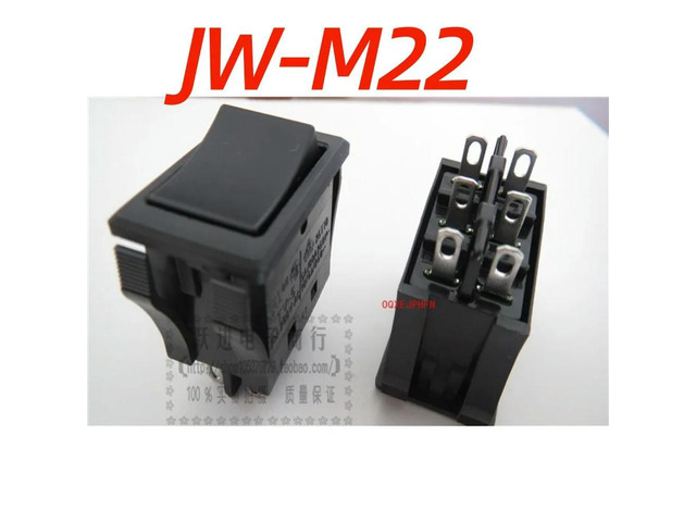 For NKK JW-M22 Ship Switch 10A250V 6 Pin 2 Gear Rocker, Rocker Arm Power Switch