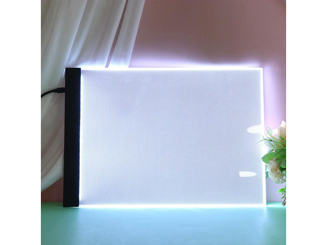 1Set A4 Backlit Copyboard Slim LED Lightbox Tracing Board USB Powered Frosted Surface Drawing Sketching Art Design