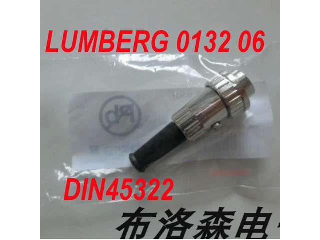 For LUMBERG 013206 6-pin DIN plug DIN45322 Cable installation 013206