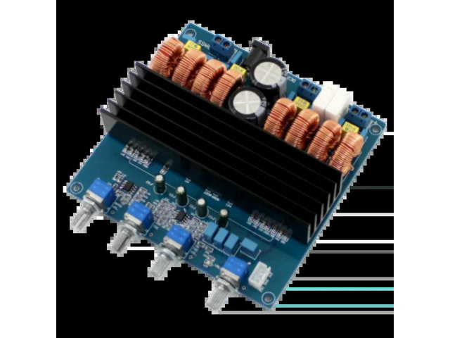 TDA7498 TL072 Class D 2.1 Digital Power Amplifier Board 200W+100W+100W