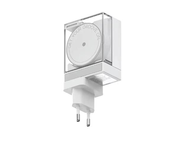 EU Plug 65W Gan PD3.0 Type C Quick Charge Built-In 70Cm Fast Charging USB-C Cable For Phone,Laptop Comp