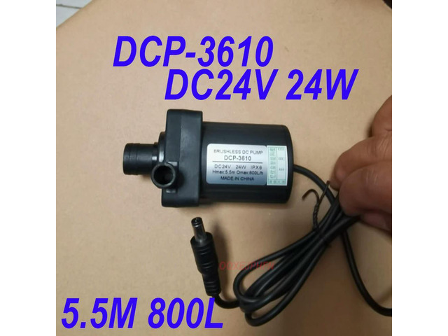 For DCP-3610 24V 24W 800L 5.5M head treatment bed Shampoo bed special hair removal laser special pumping pump
