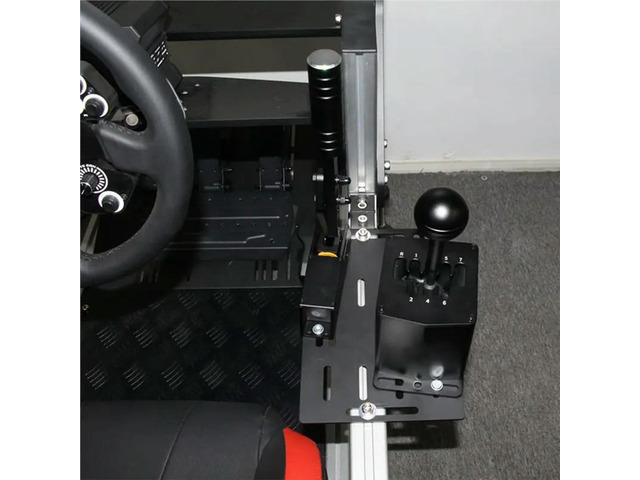 Aluminum Profile Racing Simulator Handbrake HBP for MOZA HGP Gear Shifter Lever Adapter Plate