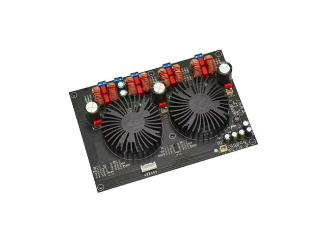 Latest TPA3255 four-channel digital class D high-power amplifier board 300W*4 (luxury fan Version) 20HZ~20KHZ