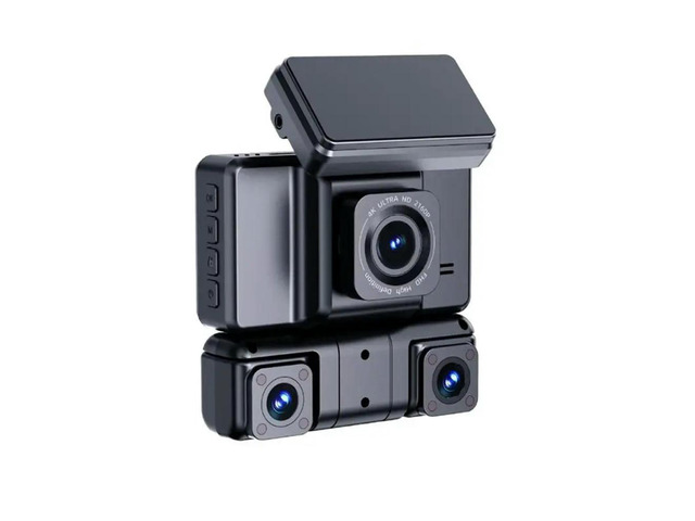 Parking Mode DVR 4 Channel Dash Cam 360° View 2.5K Wi-Fi GPS Camera For Car 1080P 24H/7