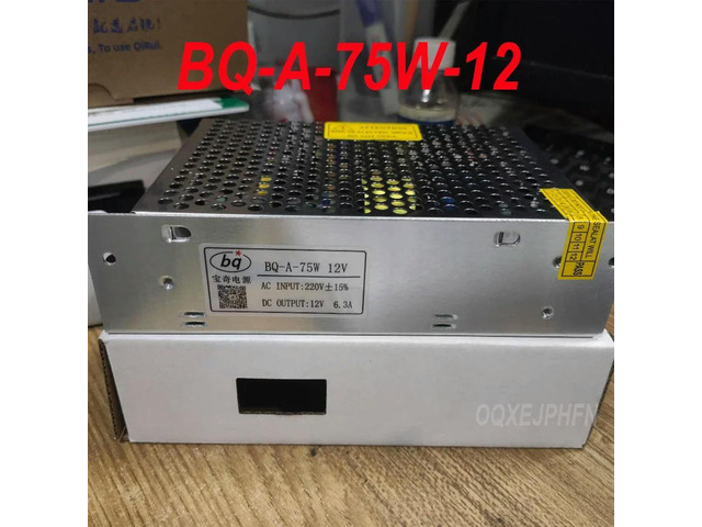 Power supply For BQ-A-75W-12 BQ-A-75W 12 12V6.3A 70W monitor LED counter light 1 Pcs