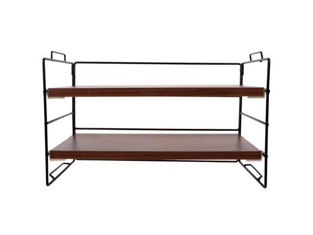 2-Tier Makeup Organizer Large Capacity Desktop Rack for Bathroom Counter Skincare Makeup Organizer