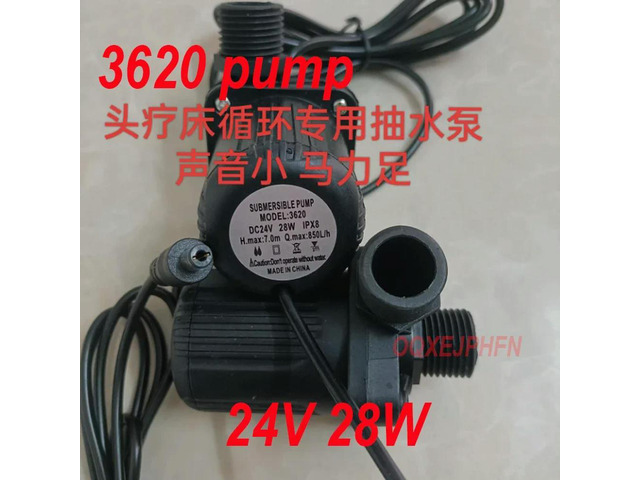 For Head care bed hair washing bed submersible pump SUBMERSIBLE PUMP 3620 DC24V 28W 850L/H 7M 3620 Pump