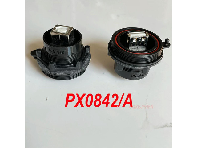 For BULGIN PX0842/A connector USB-A type flat port front port rear panel installation