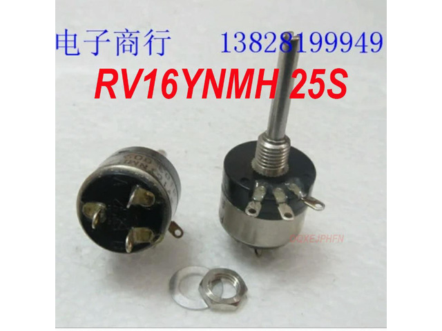 For TOCOS RV16YNMH 25S B10K Shipboard dimming single coupling switch potentiometer aperture 6 RV16YNMH25S