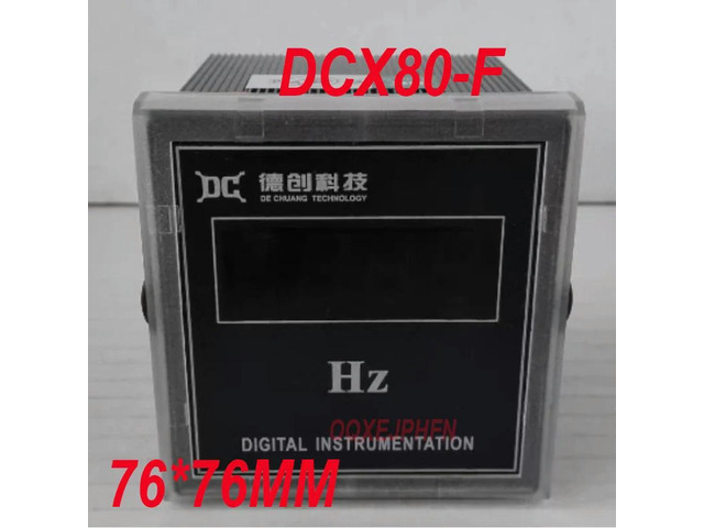 For The Opening Size Of DCX80-F ligent Frequency Meter Is 76*76MM 1 PCS