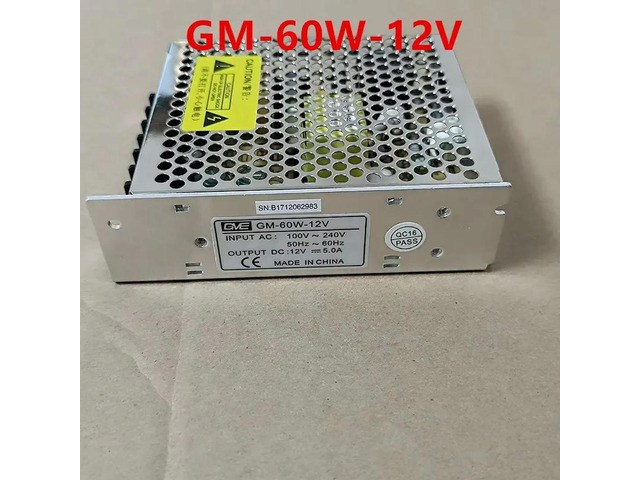 Power Supply For GVE 12V5A 60W Power Supply GM-60W-12V
