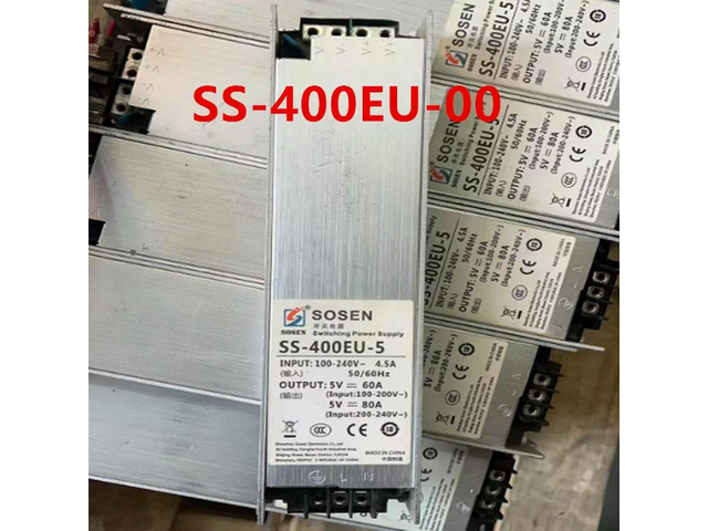 Disassembly Power Supply For SOSEN 5V80A 400W Power Supply SS-400EU-00 Work Like