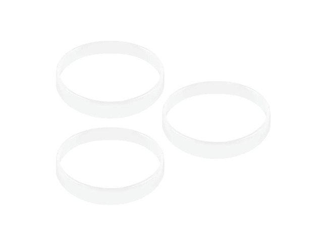N3PCS Seal Rubber Seal Spare Seal Spare Part Compatible for Nutri Ninja 6/7 Fins Blade Blender Mixer (Ø 10cm)