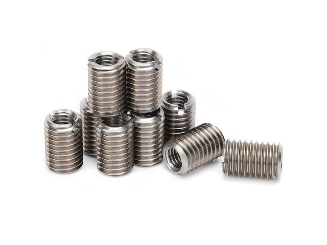 10Pcs Reducer Nut Stainless Steel Repair Sleeve M8 Female and M12 Male Thread Conversion