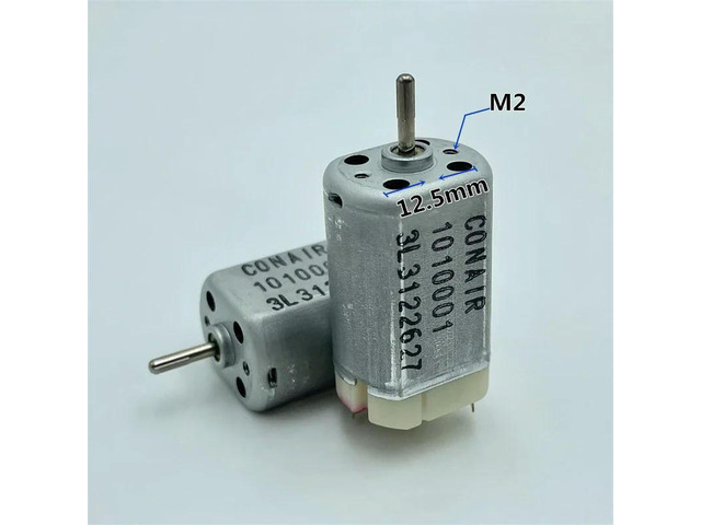 JOHNSON Mini 180 DC Motor High Speed 20mm*15mm*32mm with Carbon Brush for DIY Hobby Toy Cat Boat 3V-12V 13600RPM Strong Magnetic