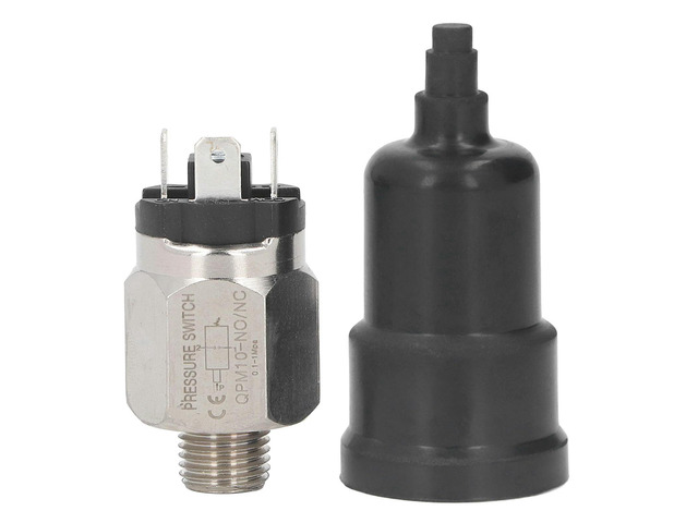 Pneumatic Adjustable Diaphragm Type Pressure Switch Stainless Steel Rubber Pressure Switch for Pump