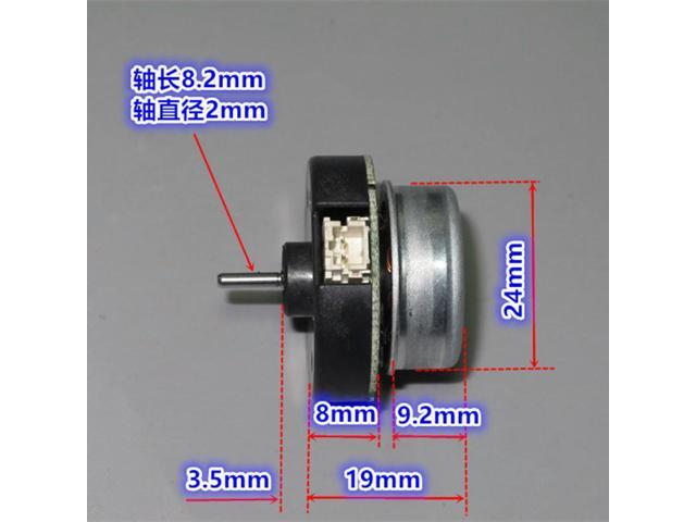 20N Mini 24mm Outer Rotor Brushless Motor Built-in Driver DC12V 12000RPM High Speed Spindle Motor DIY Vacuum Cleaner