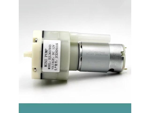 WP60 Micro 60mm Air Pump - DC 12V 16LPM Large Flow Mini Inflator Oxygen Pump with 555 Motor for Vacuum & Negative Pressure