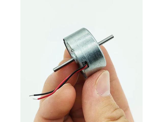 RF-300 Dual Shaft Mini 300 Electric Motor 24mm High Speed 14000RPM DC 6V-18V for DIY Toy Train Rail System