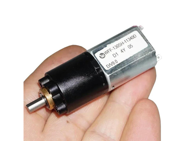 Mini 20mm 130 Gear Motor DC 3V 5V 6V 9V 8RPM-31RPM Slow Speed Three-Stage Planetary Gearbox Gear Reduction Motor DIY Robot Car