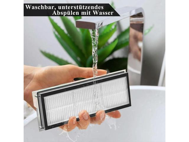HEPA Filter for Roborock Qrevo S/Qrevo Curve/Qrevo Pro/Qrevo Plus/Qrevo MaxV/Qrevo Edge Robot Vacuum Cleaner Parts