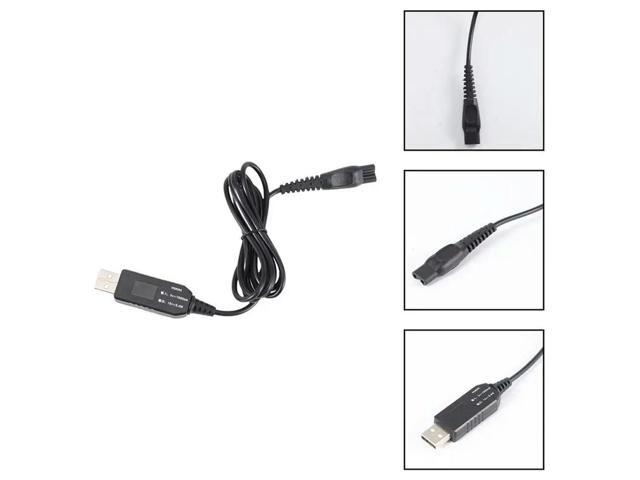 Charger for Shaver,15V USB Charger Charging Cable Power Cord for for ONEBLADE QP6520 QP6510