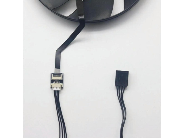 For 4090 Fan Adapter Cable Terminal Block for Motherboard 4-Pin and Graphics Card Mini 4-Pin Cable