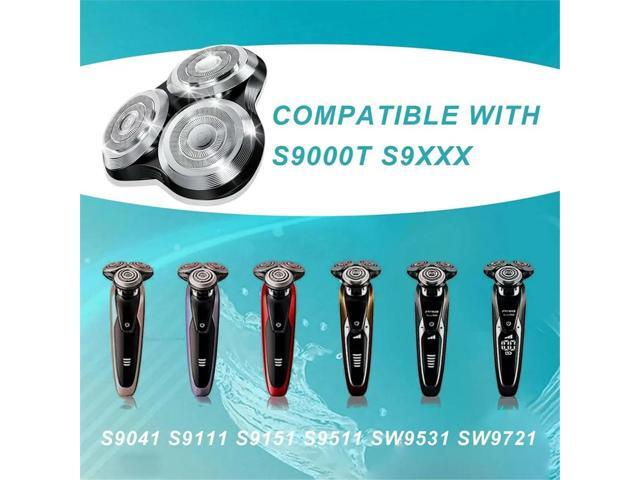 SH90 Replacement Shaver Heads for Series 9000 (S9000) Shavers Replacement Heads