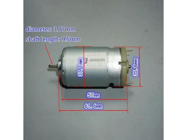 Johnson RS-550 High Power Torque Electric Motor DC 5V-12V Compatible with BOSCH MAKITA DEWALT WORX HIKOKI HITACHI Drill Screwdri