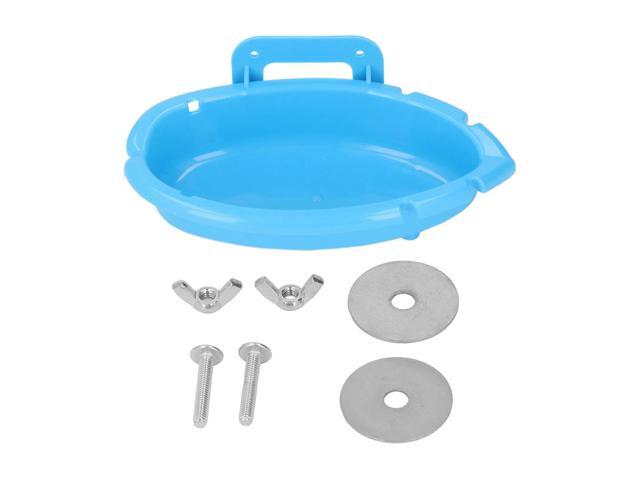 Bird Bath Tub Parrot Feeder Multifunctional Professional Replacement Burr Plastic Safe for Owner for Bird Store