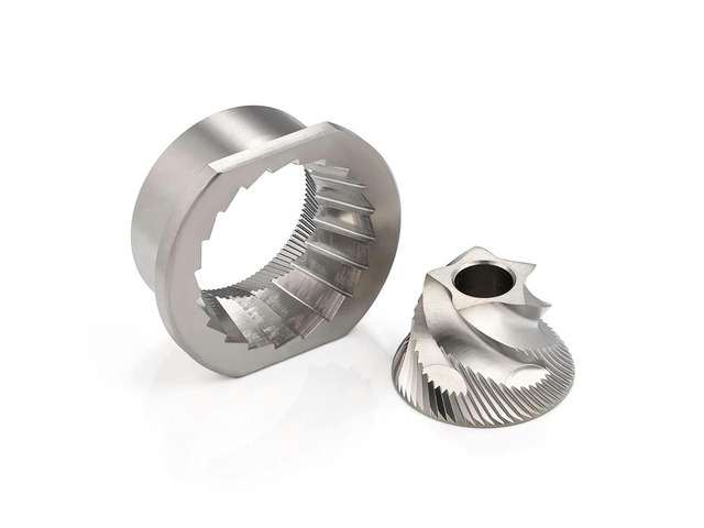 NReplacement Stainless Steel Conical Grinder Burr Set, 48mm Spares Accessories for Saeco Magic/Royal/Strato and Others